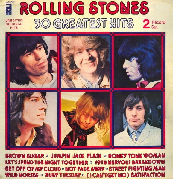 Rolling Stones* - 30 Greatest Hits (2xLP, Comp)
