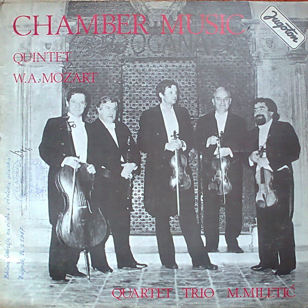 W.A. Mozart* / M. Miletić* - Chamber Music (LP, Album)