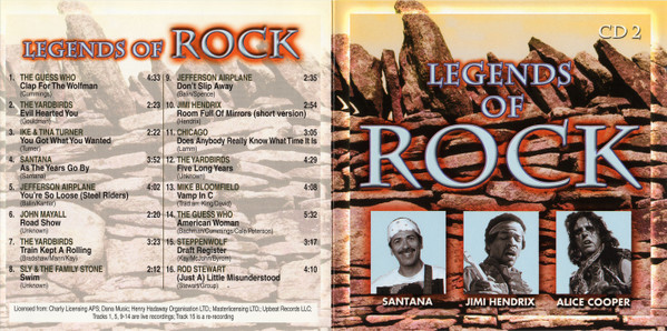 Various - Legends Of Rock (3xCD, Comp)