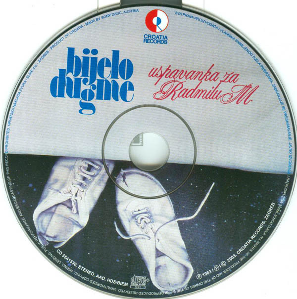 Bijelo Dugme - Uspavanka Za Radmilu M. (CD, Album, Enh, RM)