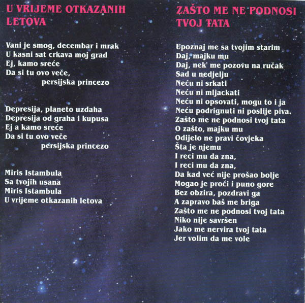 Bijelo Dugme - Uspavanka Za Radmilu M. (CD, Album, Enh, RM)
