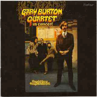 Gary Burton Quartet - In Concert (CD, Album, RE)