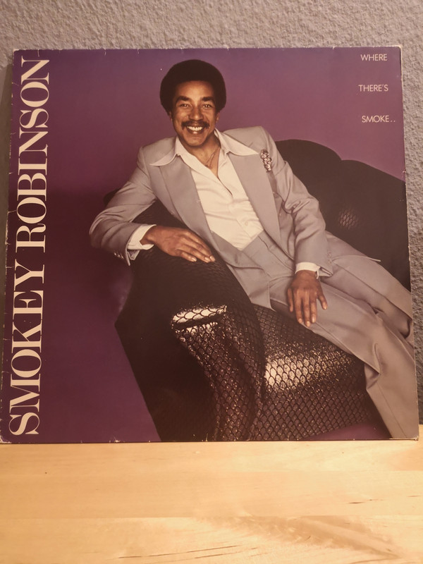 Smokey Robinson - Where There's Smoke.. (LP, Album, RE)