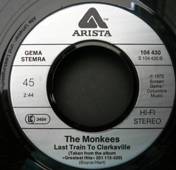 The Monkees - Daydream Believer / Last Train To Clarksville (7