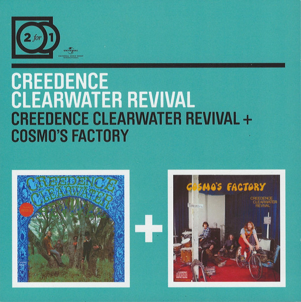 Creedence Clearwater Revival - Creedence Clearwater Revival + Cosmo's Factory (CD, Album, RE + CD, Album, RE + Comp)