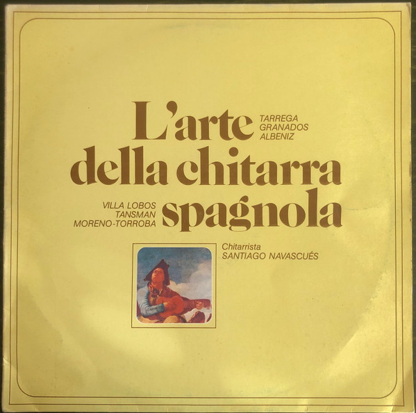 Santiago Navascués - L'arte Della Chitarra Spagnola (LP)