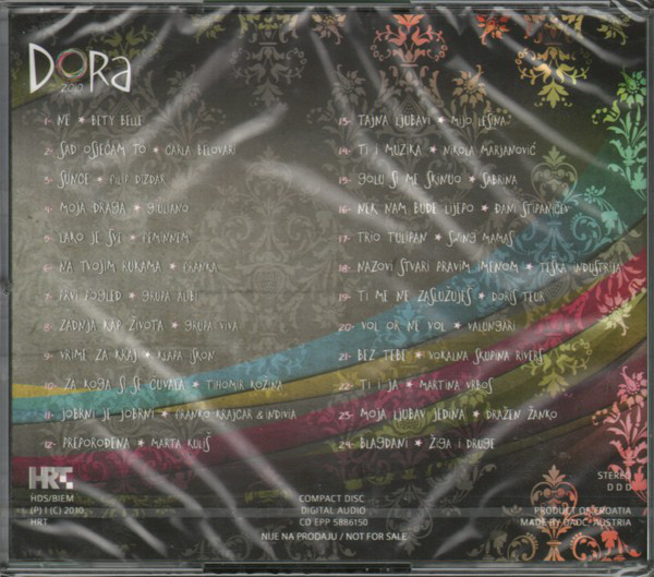 Various - Dora 2010 (CD, Comp, Promo)