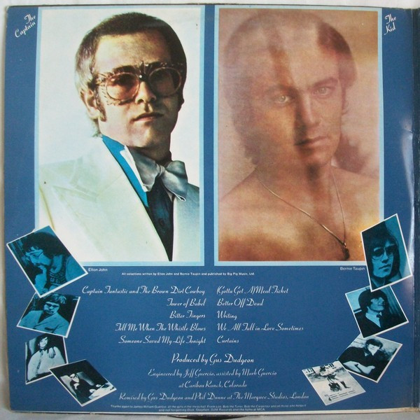 Elton John - Captain Fantastic And The Brown Dirt Cowboy (LP, Album)