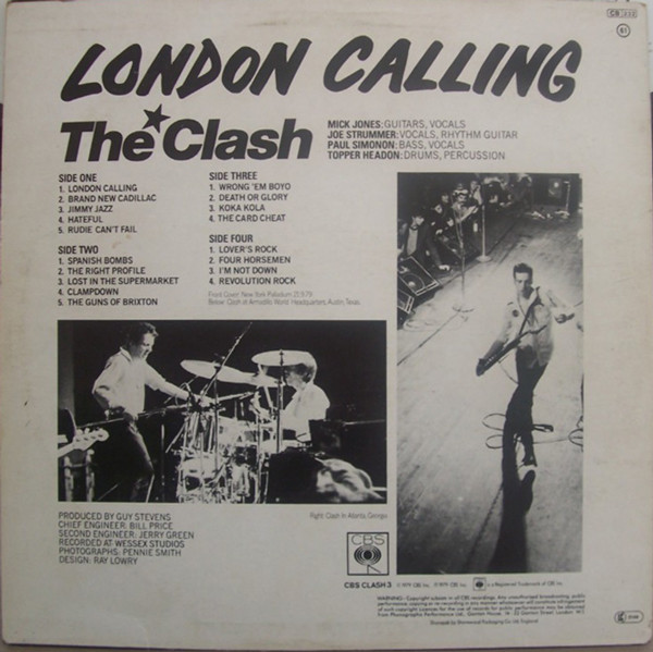 The Clash - London Calling (2xLP, Album)