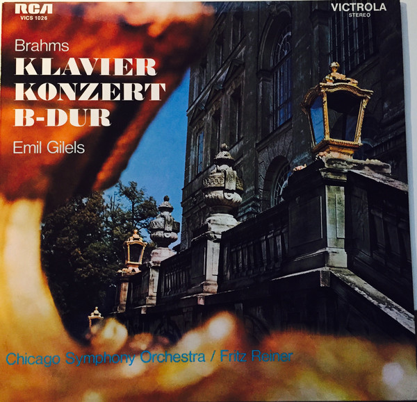 Brahms* - Reiner*, Chicago Symphony*, Gilels* - Brahms Klavier Konzert B-Dur (LP, Album)
