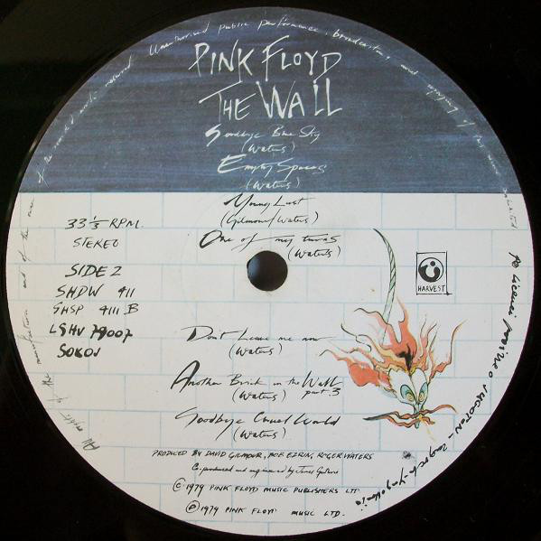 Pink Floyd - The Wall (2xLP, Album, RP)