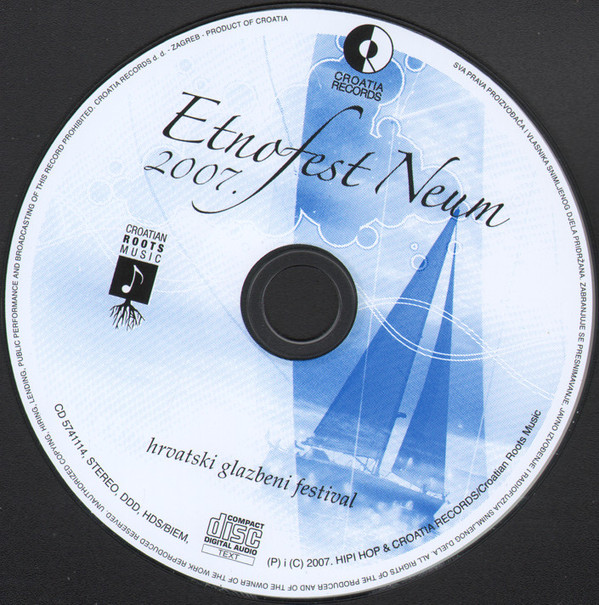 Various - Etnofest Neum 2007. (CD, Comp)