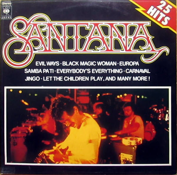 Santana - 25 Hits (The Sound Of Santana - 25 Santana Greats) (2xLP, Comp)