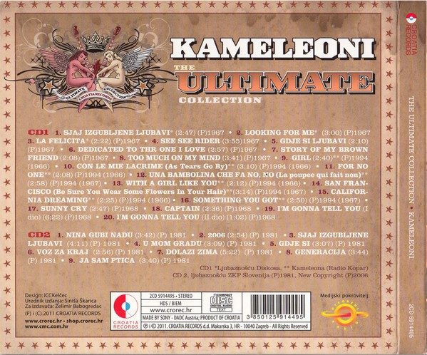 Kameleoni - The Ultimate Collection (2xCD, Comp, Dig)