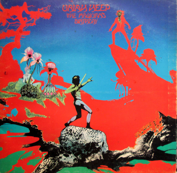 Uriah Heep - The Magician's Birthday (LP, Album, Gat)