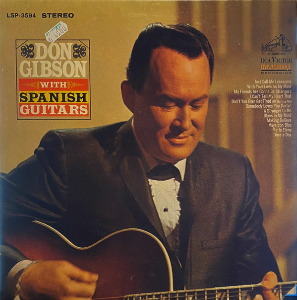Don Gibson - Don Gibson With Spanish Guitars (LP, Album)