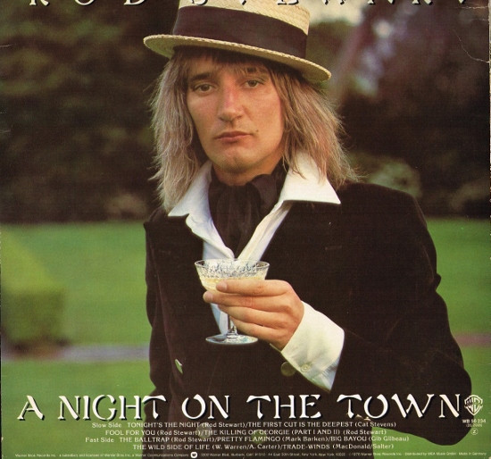 Rod Stewart - A Night On The Town (LP, Album, RP)