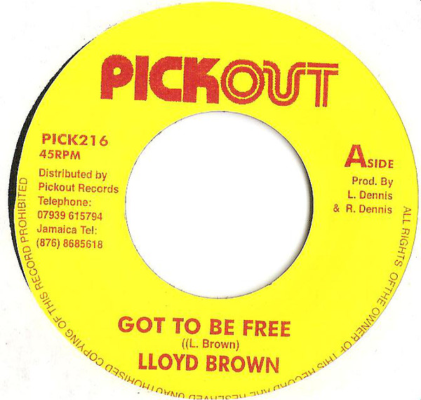 Lloyd Brown - Got To Be Free (7