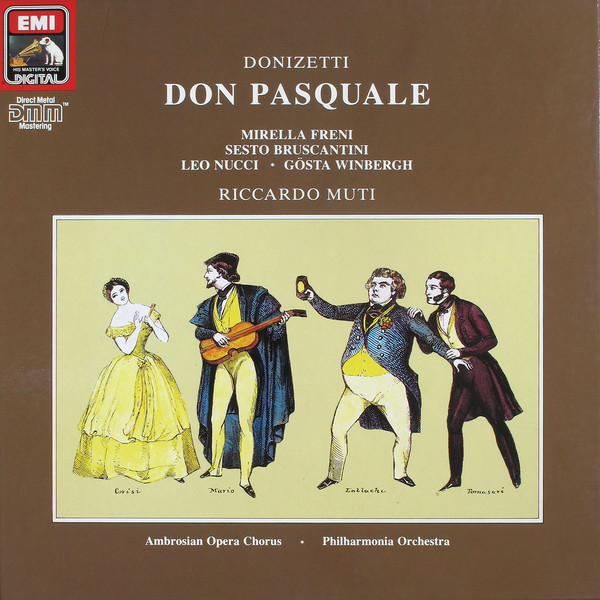 Donizetti*, Mirella Freni, Sesto Bruscantini, Leo Nucci ∙ Gösta Winbergh, Riccardo Muti - Don Pasquale (2xLP + Box)