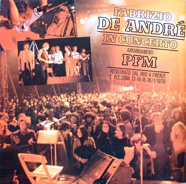 Fabrizio De André - Fabrizio De André In Concerto (LP, Album, Gat)