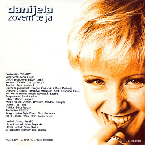 Danijela* - Zovem Te Ja (CD, Album)