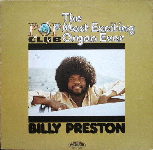 Billy Preston - The Most Exciting Organ Ever (LP, RE)