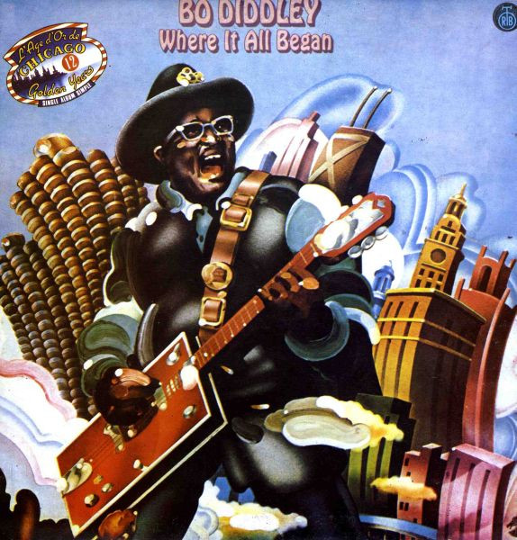 Bo Diddley - Where It All Began (LP, Album, RE)