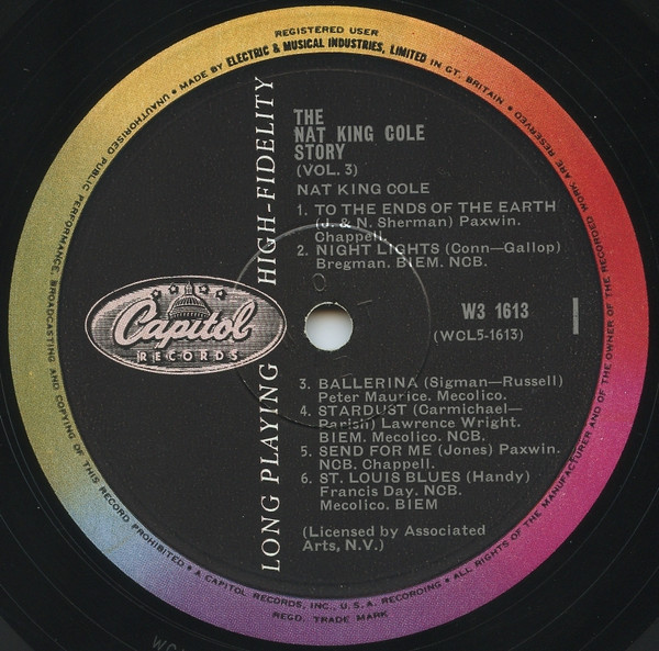 Nat King Cole - The Nat King Cole Story: Volume 3 (LP, Comp, Mono)