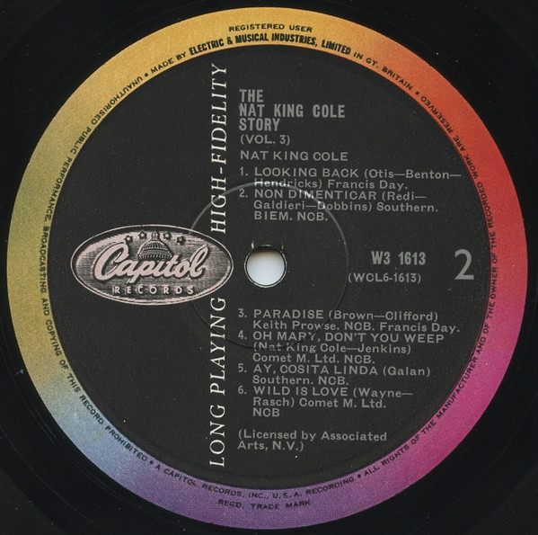 Nat King Cole - The Nat King Cole Story: Volume 3 (LP, Comp, Mono)
