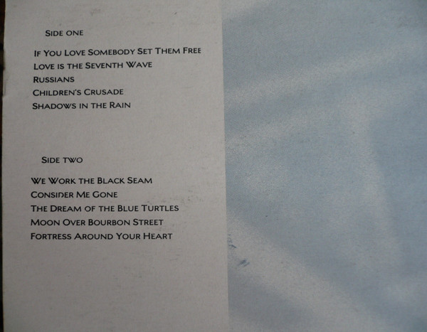 Sting - The Dream Of The Blue Turtles (LP, Album)