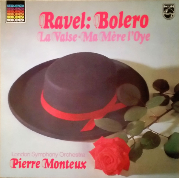 Ravel* – London Symphony Orchestra*, Pierre Monteux - Bolero · La Valse · Ma Mère L’Oye  (LP, RE, RP)