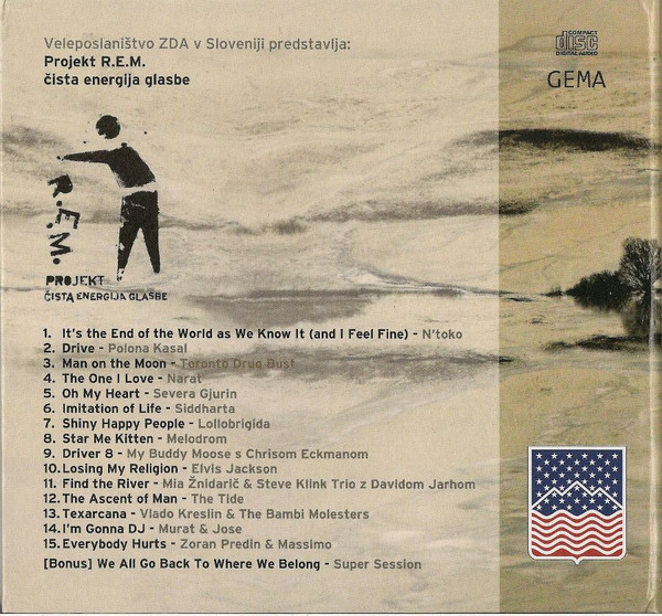 Various - Projekt R.E.M. - Čista Energija Glasbe (CD, Comp)