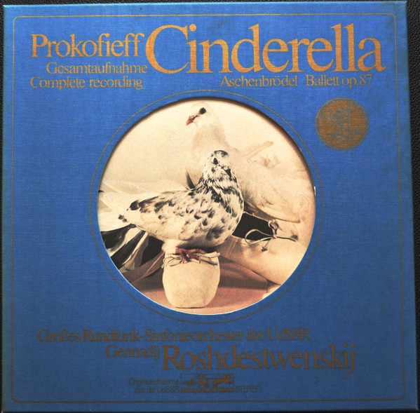 Prokofieff*, Großes Rundfunk-Sinfonieorchester Der UdSSR*, Gennadij Roshdestwenskij* - Cinderella = Aschenbrödel, Ballett Op.87 (2xLP, RE + Box)