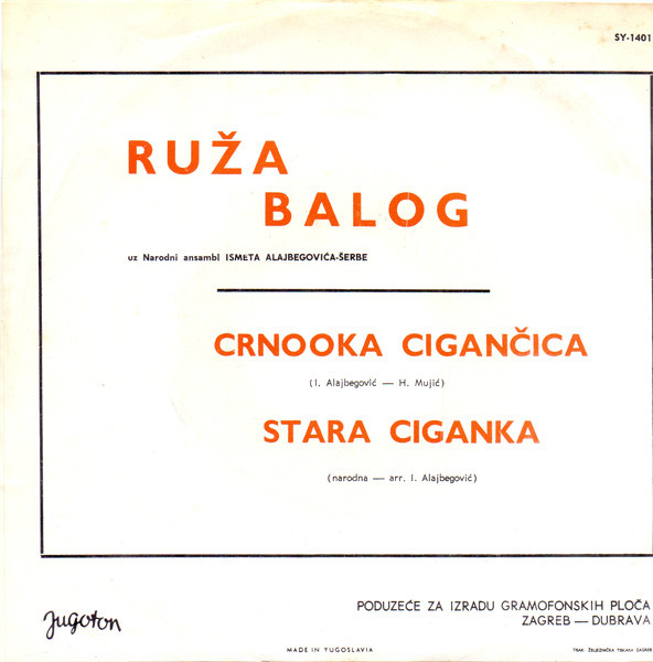 Ruža Balog - Crnooka Cigančica / Stara Ciganka (7