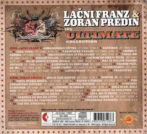 Lačni Franz & Zoran Predin - The Ultimate Collection (2xCD, Comp)