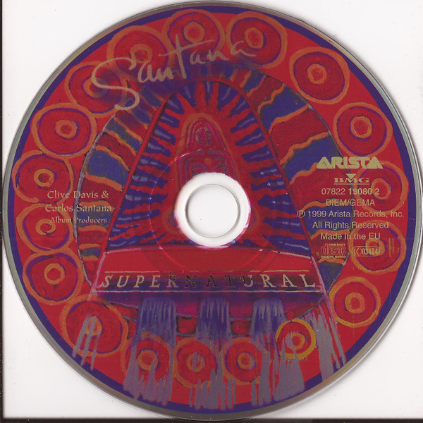 Santana - Supernatural (CD, Album)