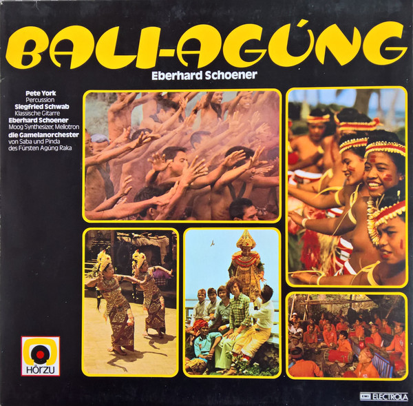 Eberhard Schoener - Bali-Agúng (LP, Album, Red)