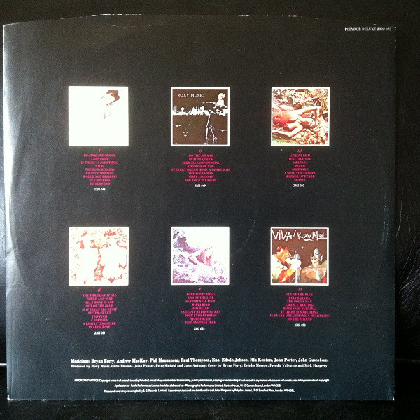 Roxy Music - Greatest Hits (LP, Comp, Red)
