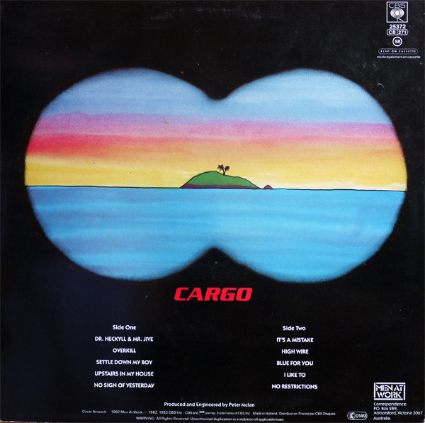 Men At Work - Cargo (LP, Album)