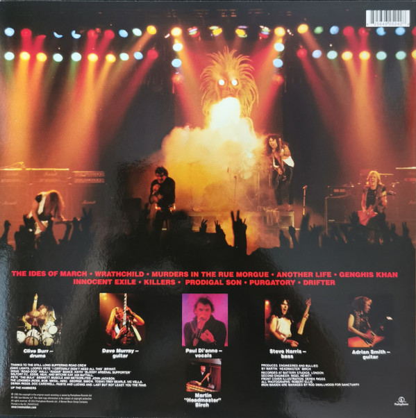 Iron Maiden - Killers (LP, Album, RE, RM, 180)