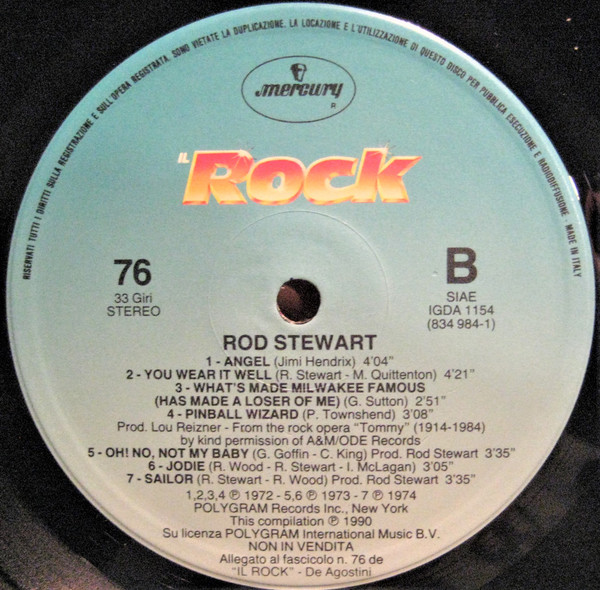 Rod Stewart - Rod Stewart (LP, Comp)