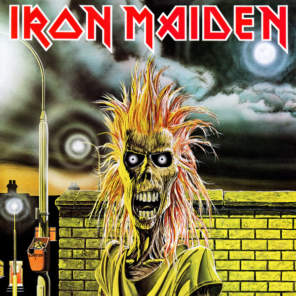 Iron Maiden - Iron Maiden (LP, Album, RE)