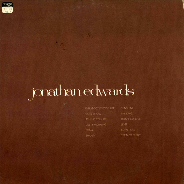 Jonathan Edwards (2) - Jonathan Edwards (LP, Album, PR )
