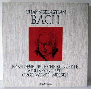 Johann Sebastian Bach - Brandenburgische Konzerte / Violinkonzerte / Orgelwerke / Messen (5xLP + Box)