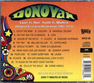 Donovan - Love Is Hot, Truth Is Molten 1965-73 (CD, Comp)