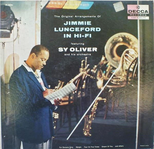 Sy Oliver And His Orchestra - The Original Arrangements Of Jimmie Lunceford (LP, Album)