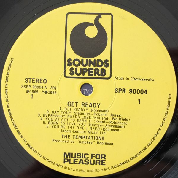 The Temptations - Get Ready (LP, Comp)