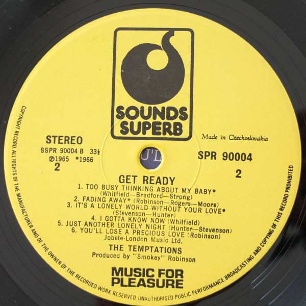The Temptations - Get Ready (LP, Comp)