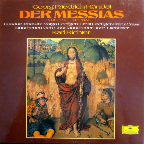 Georg Friedrich Händel, Gundula Janowitz, Marga Hoeffgen*, Ernst Haefliger, Franz Crass, Münchener Bach-Chor, Münchener Bach-Orchester, Karl Richter - Der Messias (3xLP + Box)