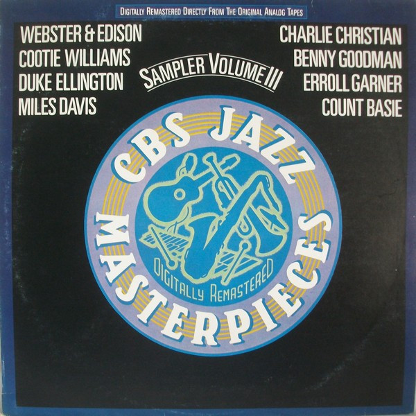 Various - CBS Jazz Masterpieces - Sampler Volume III (LP, Comp, RM, Smplr)